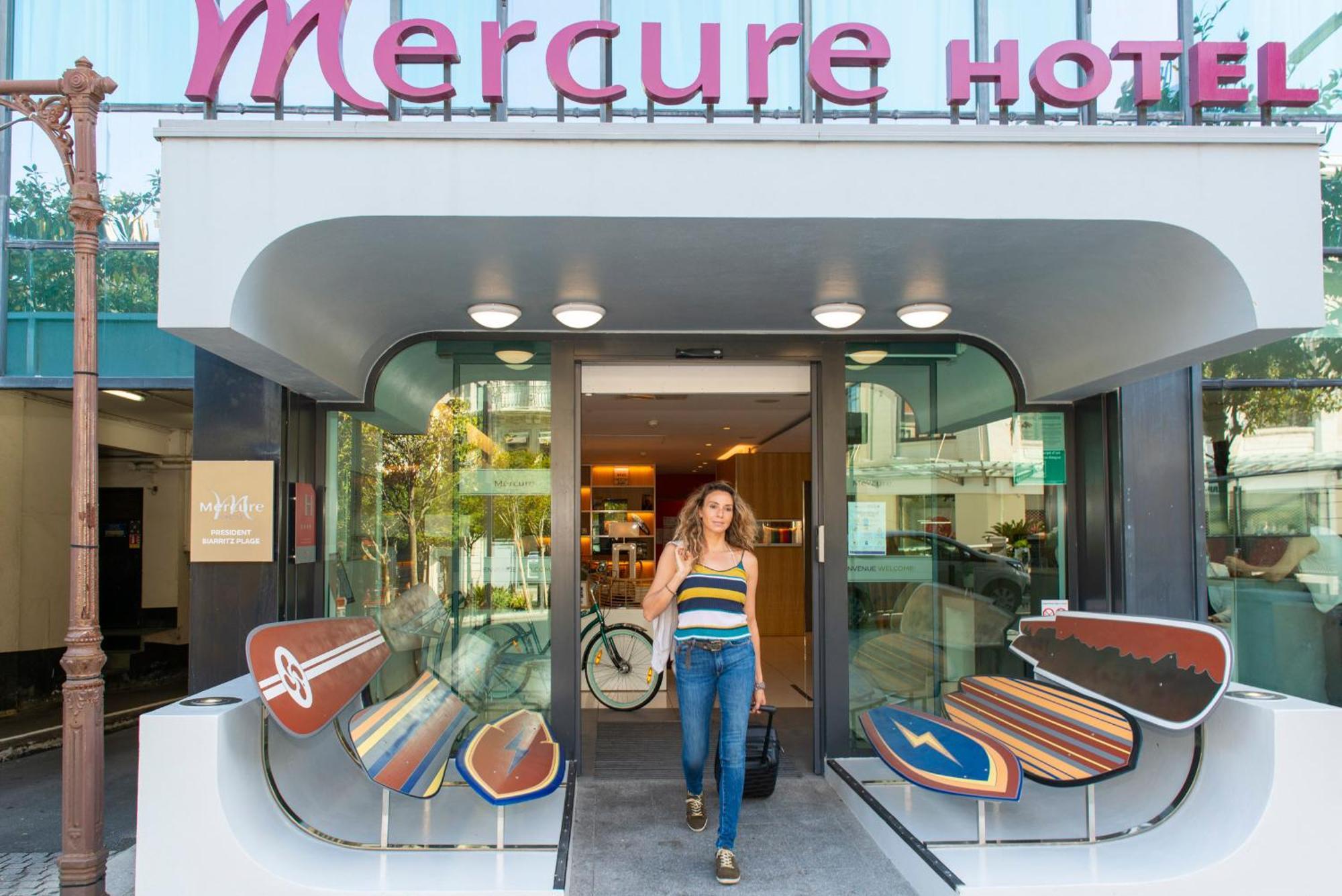 Отель Mercure President Biarritz Plage Экстерьер фото